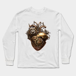 Steampunk Heart Long Sleeve T-Shirt